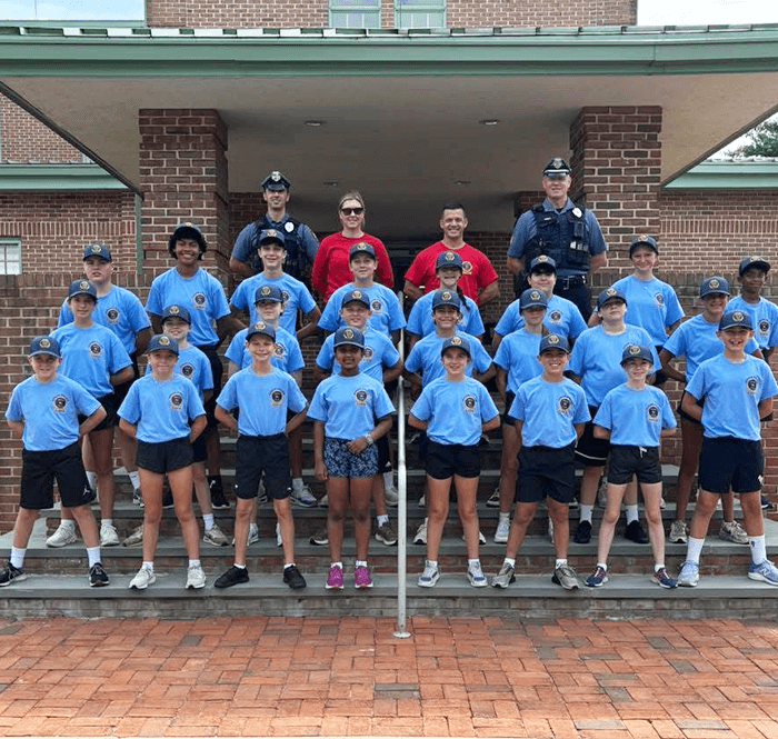 junior police-Medford Township Police Foundation-donate