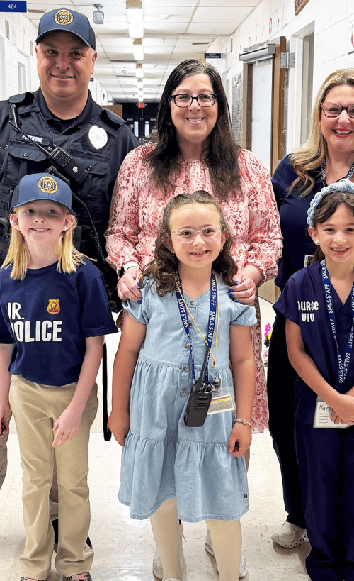 career day-Medford Township Police Foundation-donate